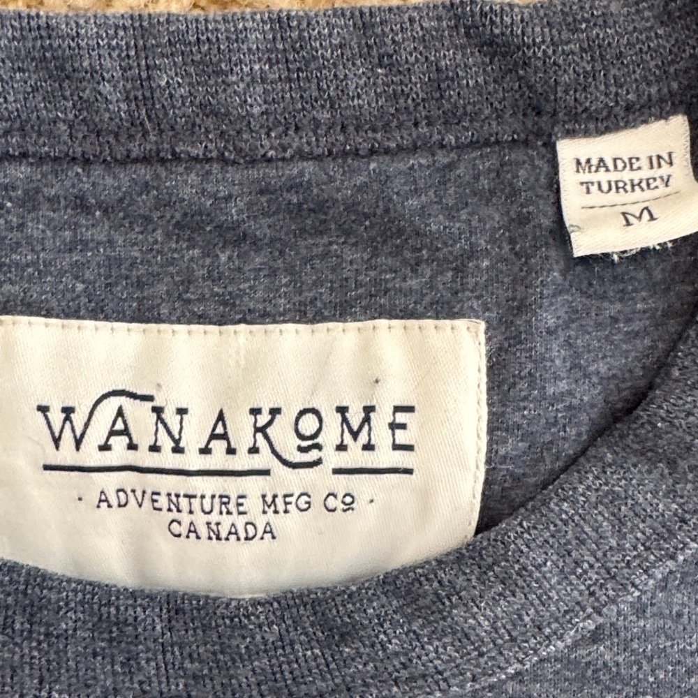 Wanakhome Womens Super Soft Heathered Blue Crewneck Crew Sweatshirt, sz M - Picture 2 of 15